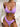 WHITE TEXTURED BIKINI SET WITH ADJUSTABLE STRAPS AND SLIM FIT DESIGN