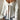 WHITE TIE-FRONT BLOUSE KNIT FABRIC SOLID COLOR