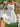 WHITE TIERED SUNDRESS WITH RUFFLED HEM AND VINTAGE POLKA DOT DESIGN - M - Sweetheart Supplies