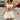 WHITE TWO-PIECE SMOCKED SET FOR WOMEN