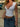 WHITE V-NECK TANK TOP SOLID COLOR DESIGN