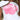 WHITE VINTAGE-INSPIRED CROP T-SHIRT WITH PINK FLOWER AND SHORT SLEEVES - S - Sweetheart Supplies