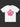 WHITE VINTAGE-INSPIRED CROP T-SHIRT WITH PINK FLOWER AND SHORT SLEEVES - M - Sweetheart Supplies