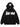 WHITE ZIP-UP HOODIE WITH BLACK LETTERING AND STAR - TRENDY Y2K HOODED