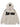 WHITE ZIP-UP HOODIE WITH BLACK LETTERING AND STAR - TRENDY Y2K HOODED