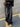 WIDE-LEG BLACK JEANS WITH COMFORTABLE LOOSE FIT IN COTTON BLEND