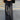 WIDE-LEG BLACK JEANS WITH VINTAGE BLACK WASH LOOSE FIT