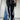 WIDE-LEG BLACK SWEATPANTS WITH STRIPE ACCENT - LOOSE FIT STREET STYLE