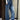 WIDE-LEG BLUE JEANS - VINTAGE BLUE HIP HOP STYLE