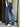 WIDE-LEG BLUE JEANS - VINTAGE BLUE HIP HOP STYLE