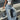 WIDE-LEG BLUE JEANS WITH STRAIGHT LEG FIT FOR WOMEN