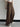 WIDE-LEG BROWN TROUSERS CLASSIC CASUAL STRAIGHT FIT - L - Sweetheart Supplies