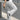 WIDE-LEG CARGO PANTS WITH HIGH WAIST IN WHITE Y2K STYLE