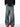 WIDE-LEG DENIM PANTS WITH RED STRIPES MID WAIST STRAIGHT LEG STYLE