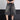 WIDE LEG DENIM SHORTS GEOMETRIC AMERICAN STREETWEAR