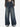 WIDE-LEG FADED DENIM JEANS WITH FUNCTIONAL POCKETS FOR CASUAL STREET STYLE