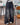 WIDE-LEG GRAY JEANS WITH CARTOON GRAPHICS FOR GRUNGE AESTHETIC