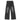 WIDE-LEG GRAY JEANS WITH CARTOON GRAPHICS FOR GRUNGE AESTHETIC