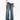 WIDE-LEG JEANS - BLUE DENIM FLOW FOR HIGH-QUALITY DENIM WEAR