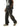 WIDE-LEG JEANS WITH BELT DETAIL IN VINTAGE WASHED DISTRESSED FINISH