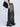 WIDE-LEG JEANS WITH DISTRESSED PATCHWORK AND RAW HEM DESIGN - L - Sweetheart Supplies