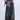 WIDE-LEG JEANS WITH DISTRESSED PATCHWORK AND RAW HEM DESIGN - S - Sweetheart Supplies