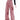 WIDE-LEG JEANS WITH VINTAGE STAR PATTERN IN PINK