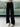 WIDE-LEGGED BROWN TROUSERS WITH BELT - UNIQUE SPLICE DESIGN