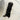 WOMEN'S KNEE-LENGTH SOCKS SOLID COLOR KNIT FABRIC
