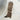 WOMEN'S KNEE-LENGTH SOCKS SOLID COLOR KNIT FABRIC
