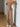 Women's Summer Solid Color Side Drawstring Crop Top and Pants Fashion Outfit