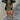 WOMENS TWO-PIECE SET AZURE COLOR BLOCK PATTERN