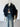 WOMENS VINTAGE DENIM COAT DISTRESSED JEAN JACKET