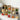 WOVEN TOTE BAG WITH COLORFUL FLOWER EMBELLISHMENTS