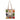 WOVEN TOTE BAG WITH COLORFUL FLOWER EMBELLISHMENTS