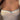 Y2K CONTRAST TOP WITH BLUE TRIM AND BOW