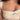 Y2K CONTRAST TOP WITH BLUE TRIM AND BOW