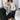 Y2K FAUX LEATHER MESSENGER BAG: BRAIDED BLUE