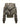 Y2K HOODED COLLAR JACKET WITH ALL OVER PRINT FOR FALLWINTER