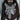 Y2K HOODED COLLAR TOP WITH CHRISTMAS AND RANDOM PRINTS