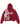 Y2K HOODED PULLOVER WITH POCKET AND PRINT