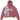 Y2K HOODED PULLOVER WITH POCKET AND PRINT