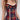 Y2K SPAGHETTI STRAP COLLAR TOP WITH PLAID AND WOVEN DETAILS