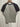 Y2K STYLE COLLAR CREW NECK SHIRT WITH COLOR BLOCK DESIGN