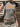 Y2K STYLE COLLAR CREW NECK SHIRT WITH COLOR BLOCK DESIGN
