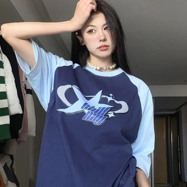 Y2K T-Shirts Korean Vintage Streetwear Casual Acubi