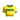 YELLOW CROP TOP WITH GREEN TRIM FOR VINTAGE JUNIOR SPRING SUMMER - Yellow / S - Sweetheart Supplies