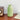 YELLOW FLOWER VASE WITH WHITE DAISIES IN AESTHETIC PASTEL STYLE