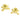 YELLOW MINI BOWS HAIR CLIPS: BOWS HAIR SET