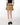 YELLOW PLAID PLEATED MINI SKIRT WITH BELT